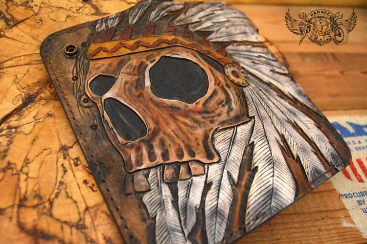 Hand Tooled Leather Wallets And Long Leather Wallets