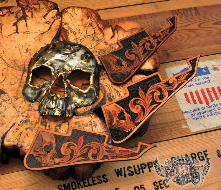 Custom Leather Gibson Pickguards for Firebird, Les Paul and J200