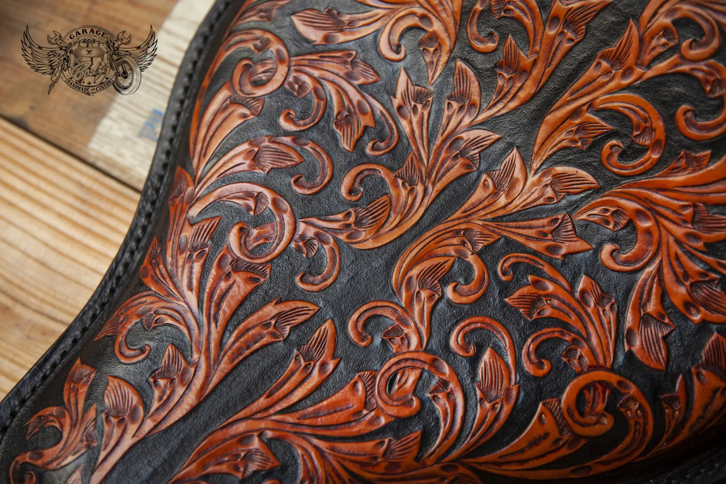 Custom Leather Motorcycle Solo Seat-ByBodzi