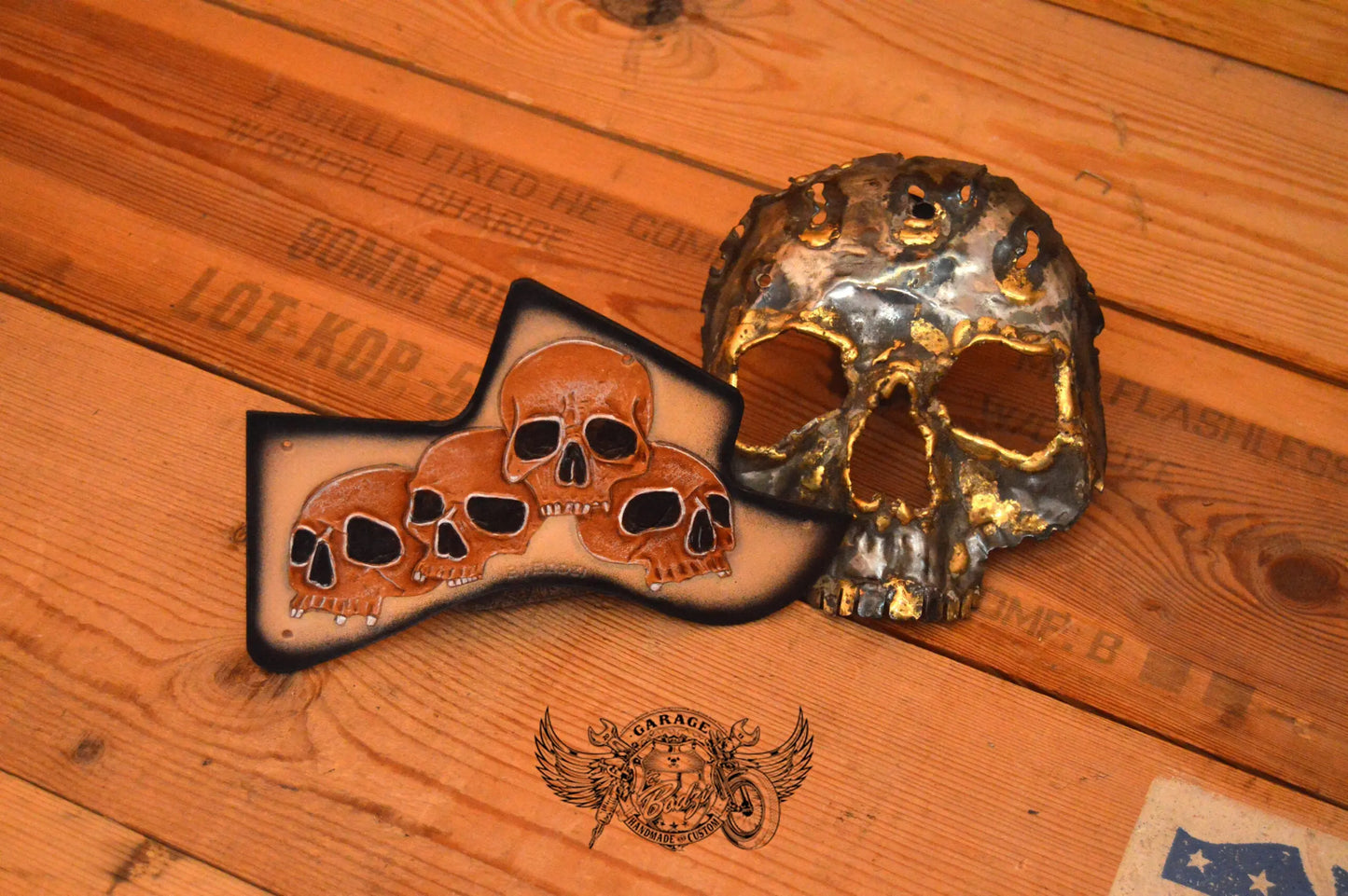 Skulls Gibson Les Paul Special Pickguard-ByBodzi