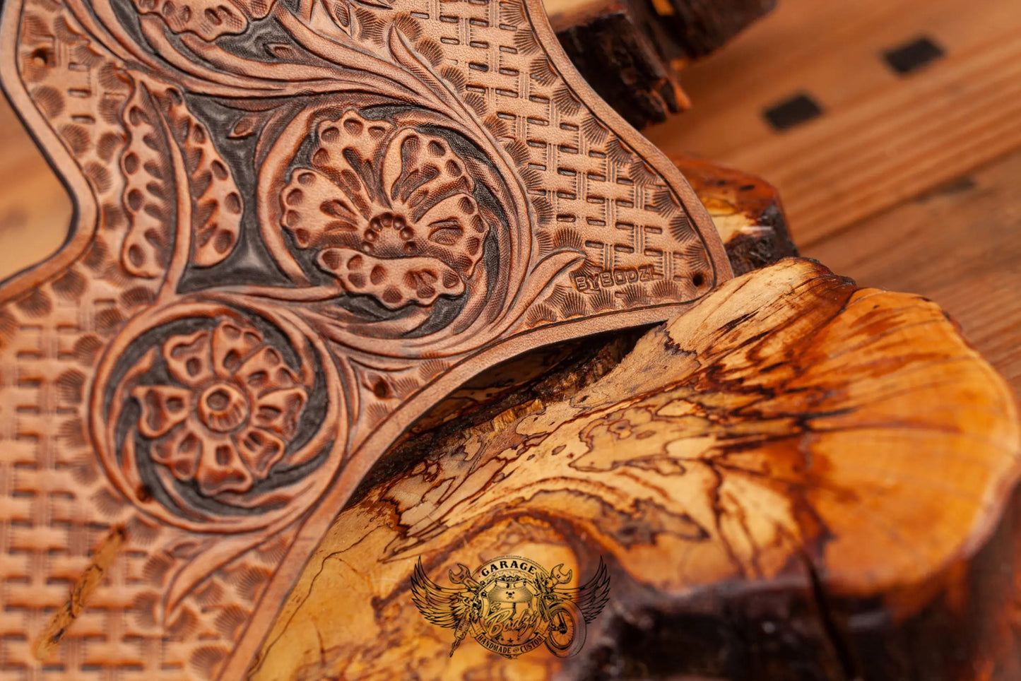 Floral Baskerweave Thinline Telecaster Pickguard-ByBodzi