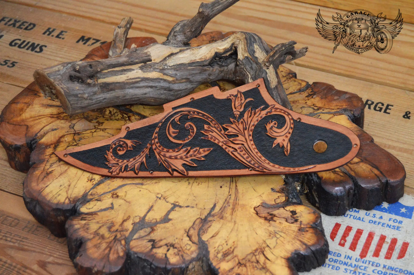 Floral Gibson Firebird Studio Pickguard-ByBodzi