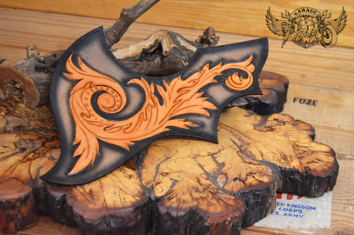 Floral Gibson Hummingbird Pickguard-ByBodzi-ByBodzi