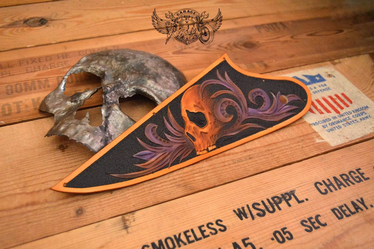 Floral Skull Gibson Firebird Pickguard-ByBodzi
