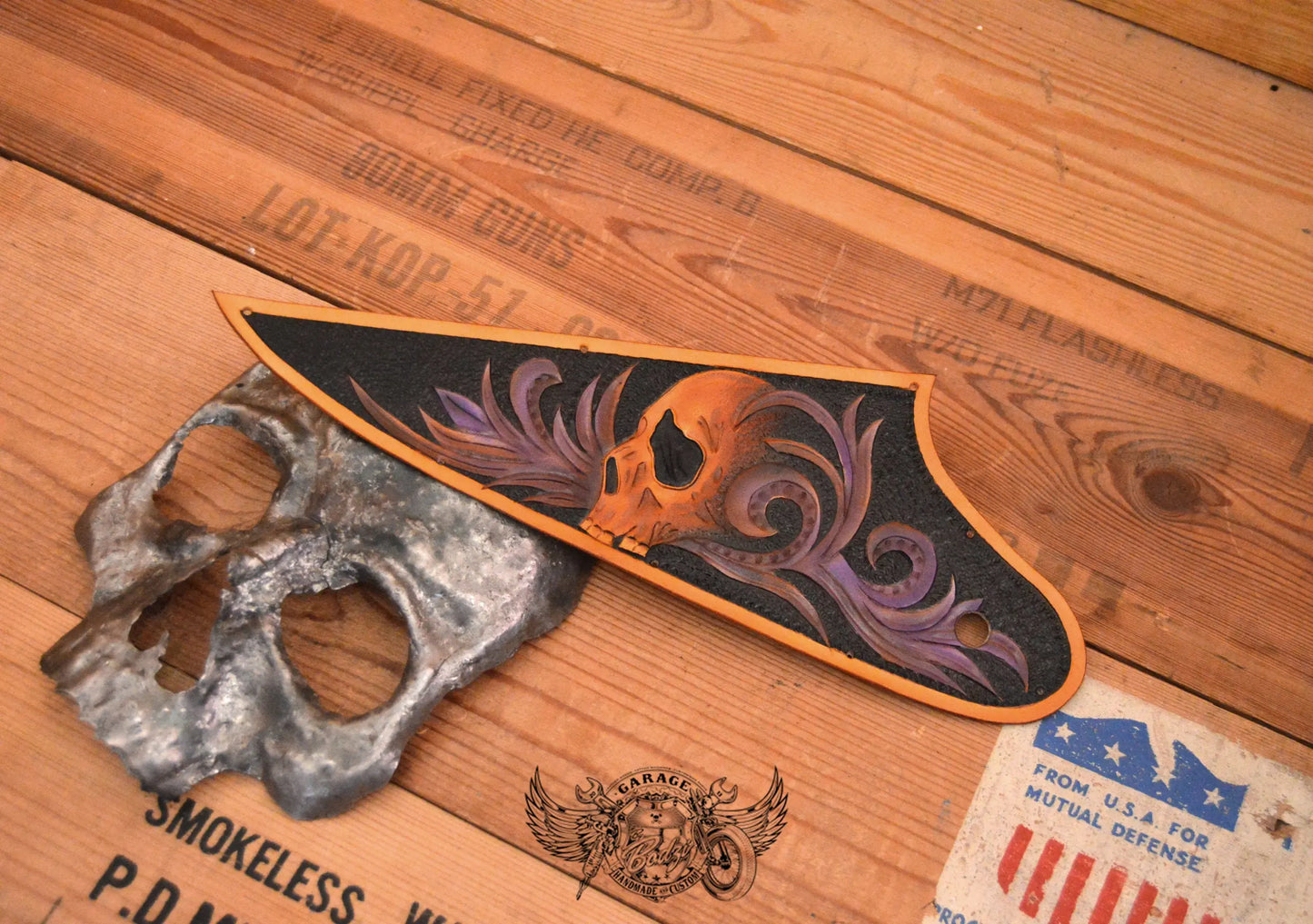 Floral Skull Gibson Firebird Pickguard-ByBodzi