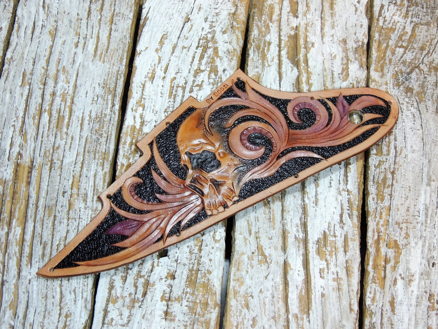 Floral Skull Gibson Firebird Studio Pickguard-ByBodzi