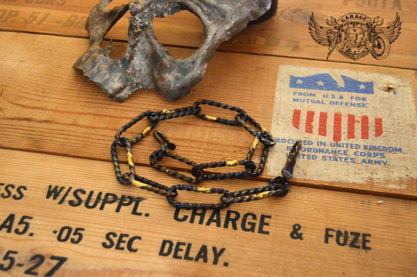 Handcrafted Steel Chain For Wallets-ByBodzi-ByBodzi