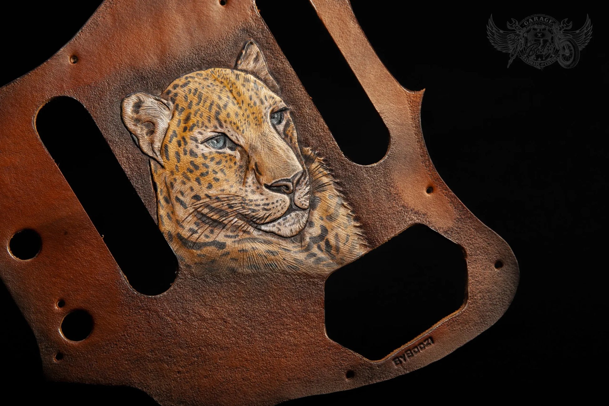 Leather Fender Jaguar Pickguard-ByBodzi-ByBodzi