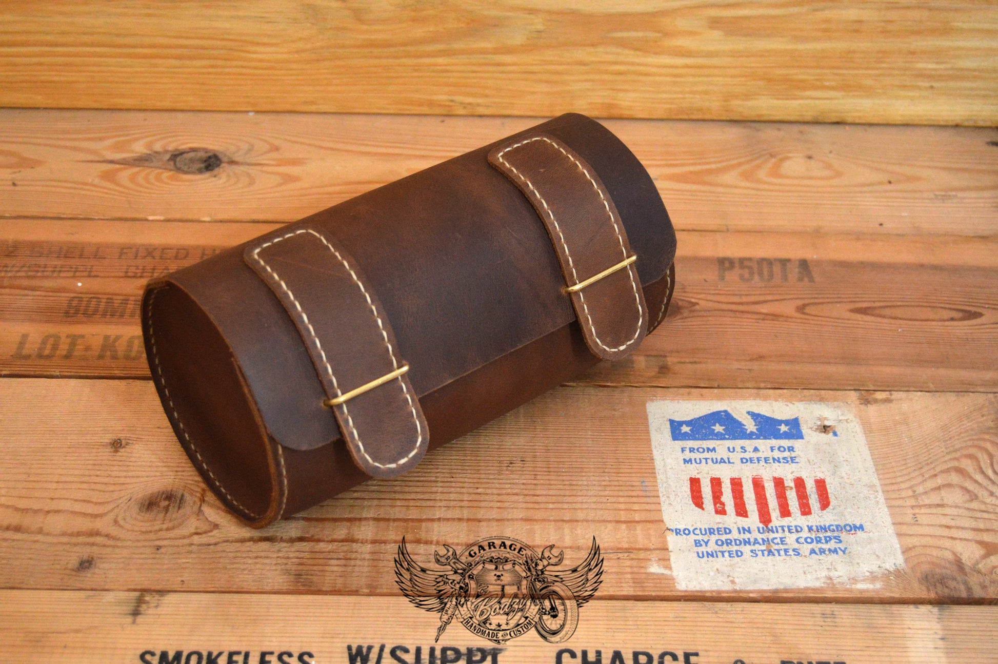Leather Motorcycle Tool Bag-ByBodzi-ByBodzi