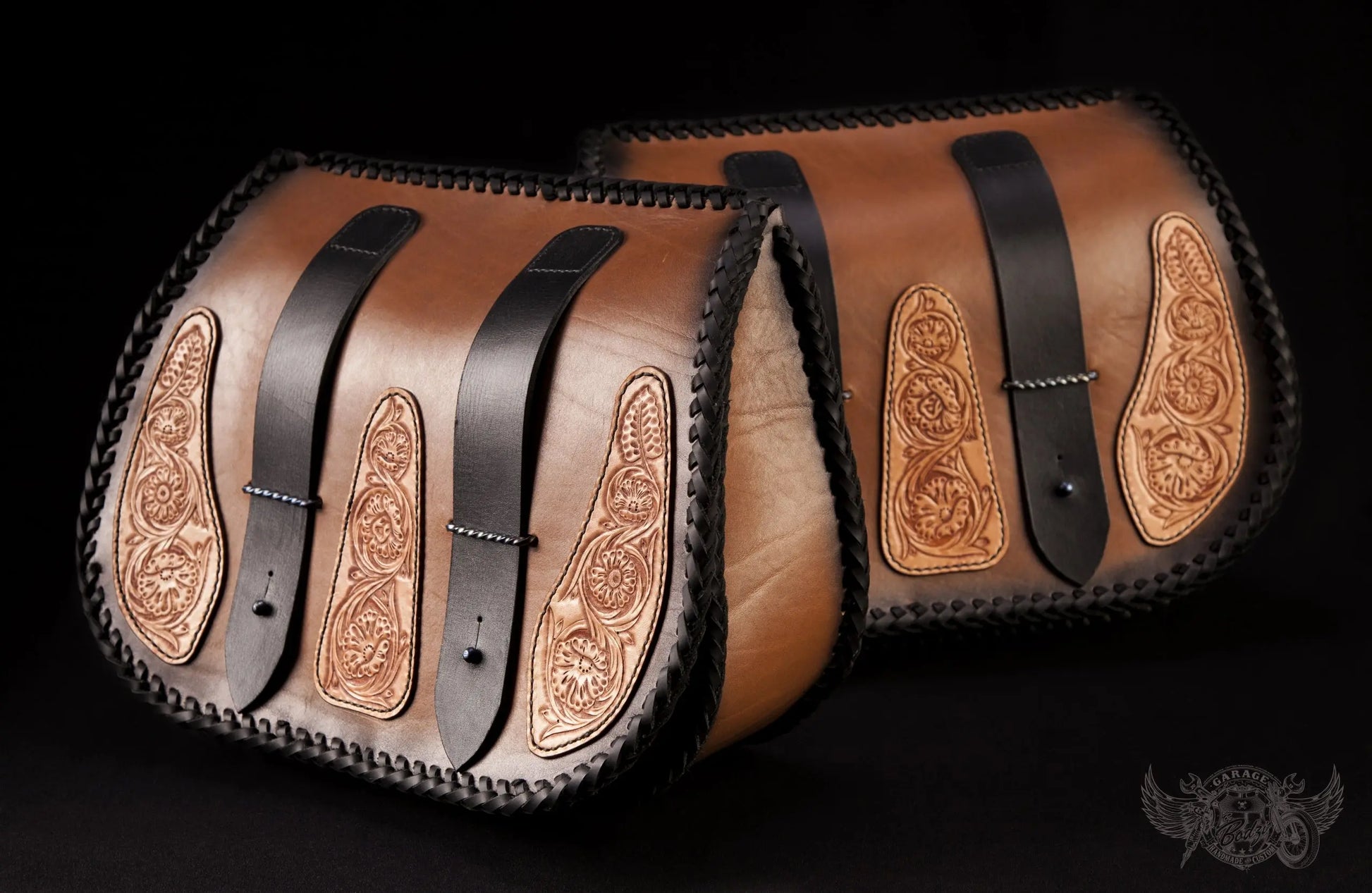 Minimalist Leather Motorcycle Saddlebags-ByBodzi-ByBodzi