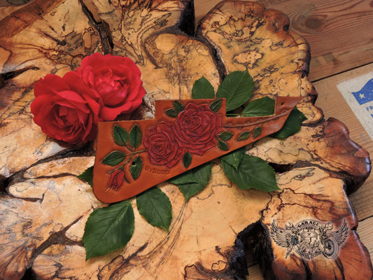 Red Roses Gibson Les Paul Pickguard-ByBodzi-ByBodzi