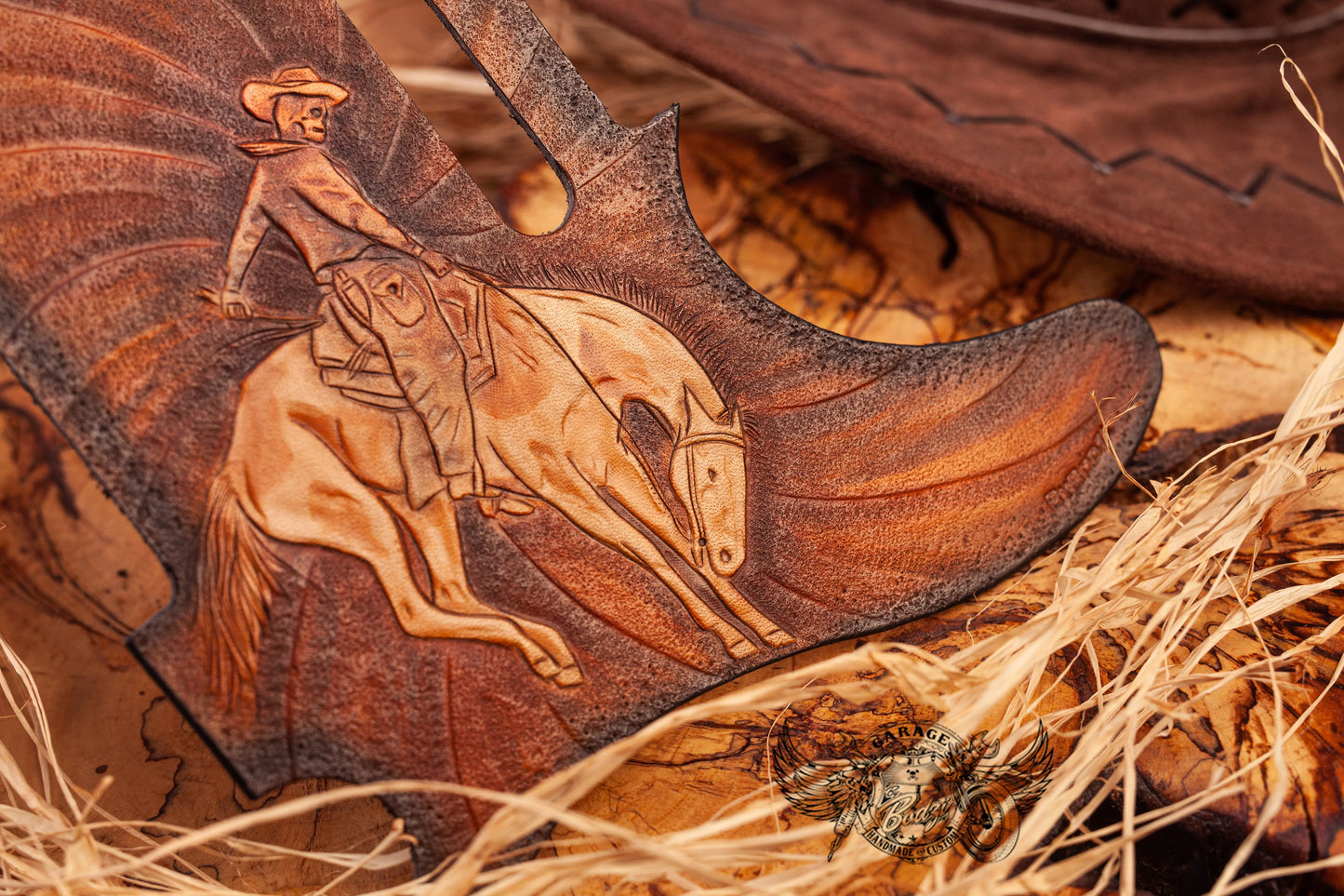 Rodeo Leather Telecaster Pickguard-ByBodzi-ByBodzi