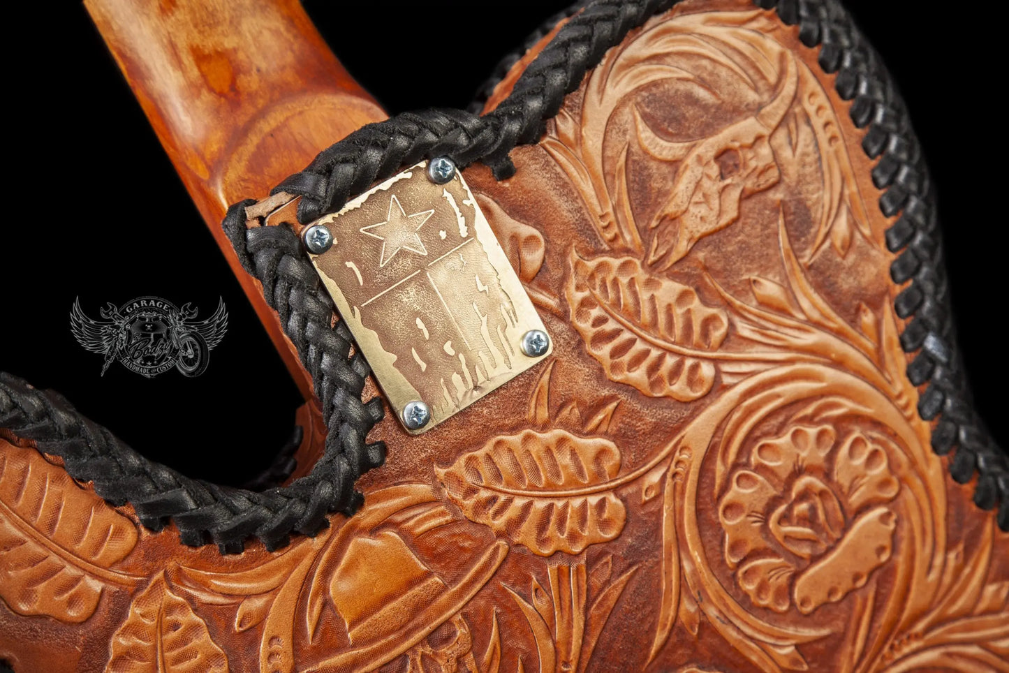 Western Leather Bound Telecaster Body-ByBodzi-ByBodzi