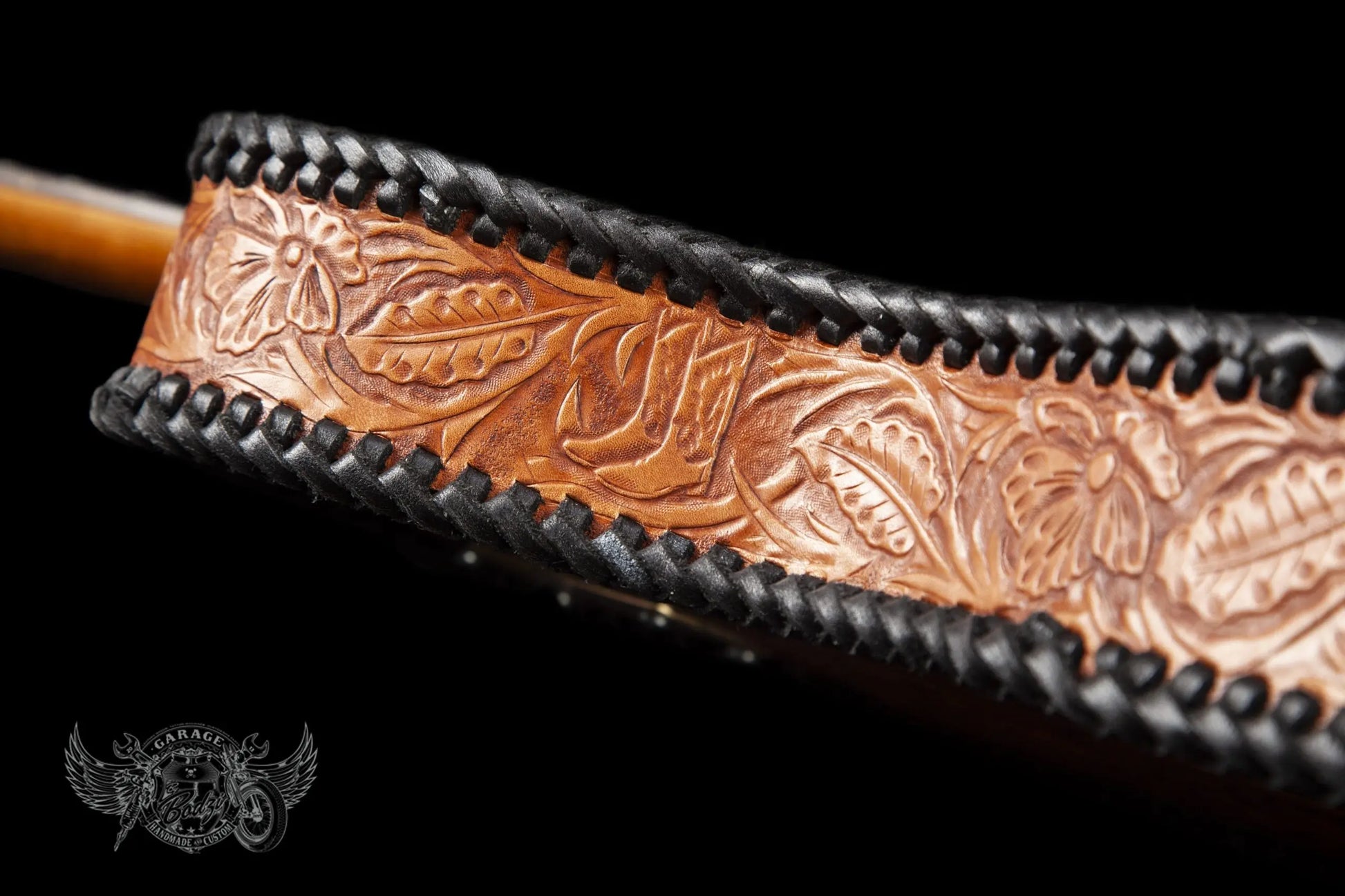 Western Leather Bound Telecaster Body-ByBodzi-ByBodzi