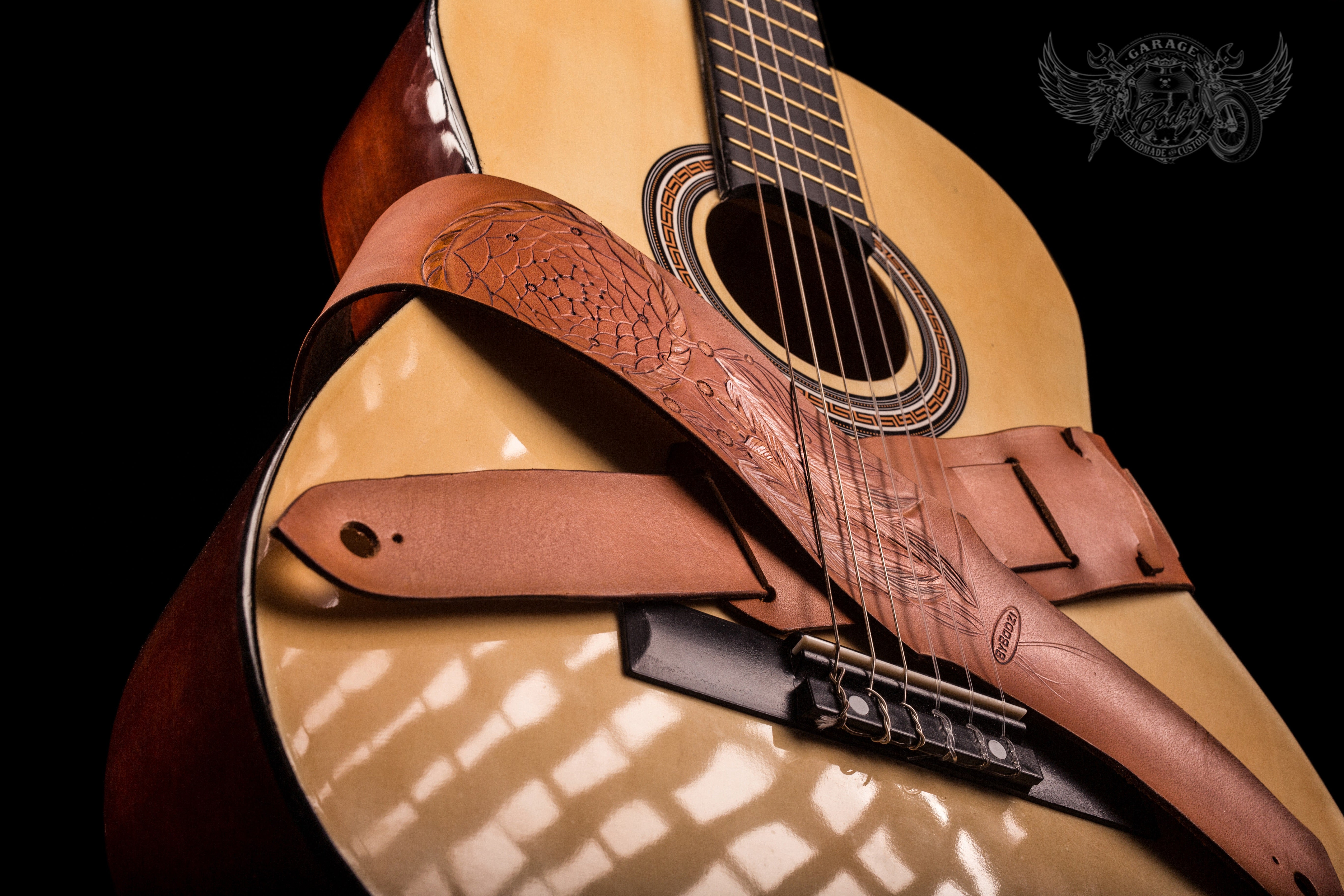 Custom Leather Motorcycle Seats & Guitar Pickguards | ByBodzi