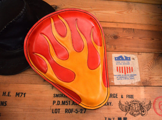 Billy Bike Tribute Leather Motorcycle Solo Seat-ByBodzi