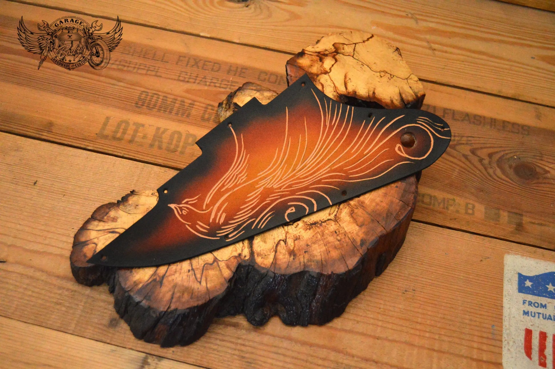 Carved Gibson Firebird Studio Pickguard-ByBodzi