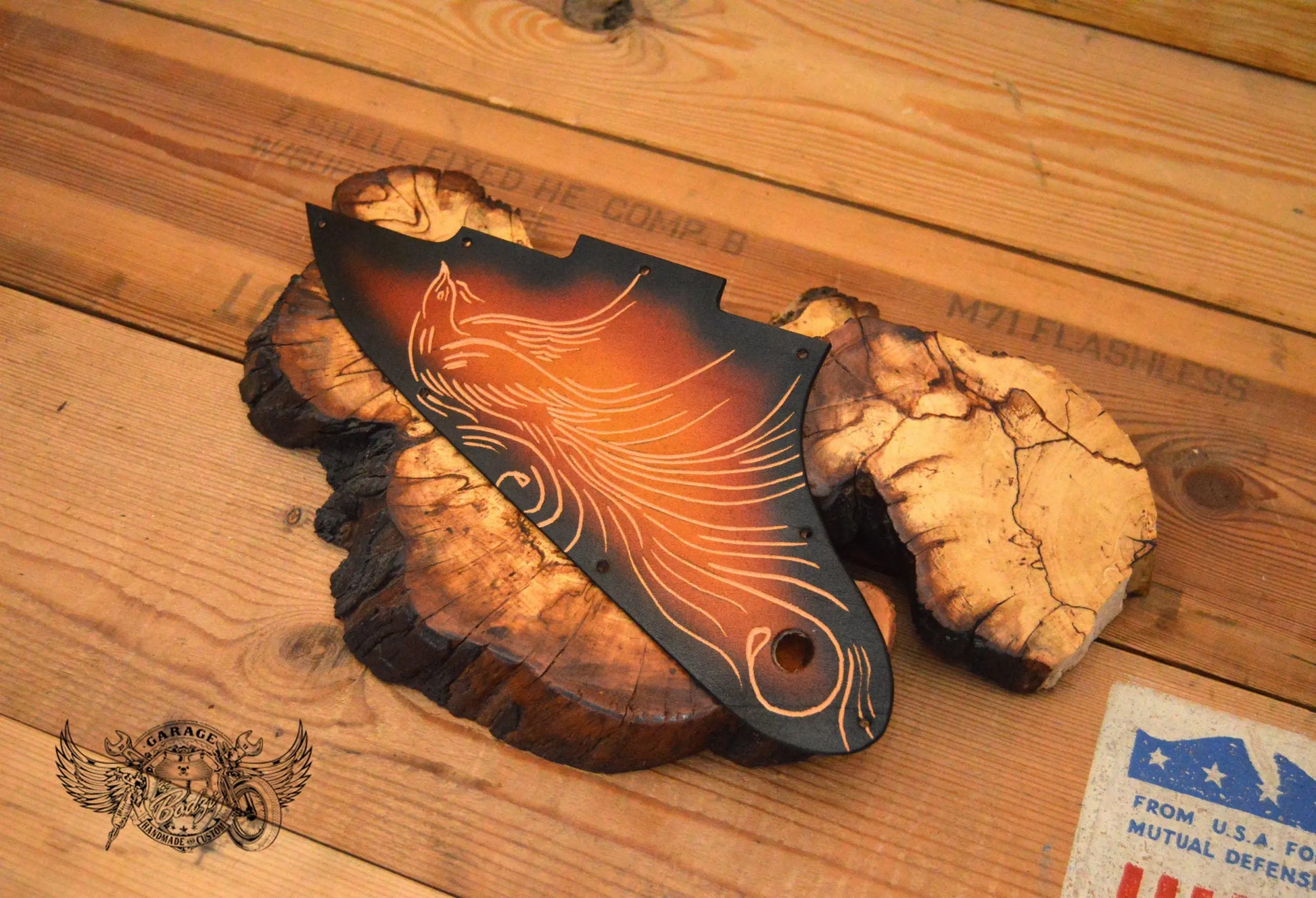Carved Gibson Firebird Studio Pickguard-ByBodzi