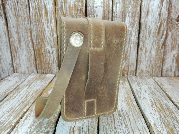 leather wristlet