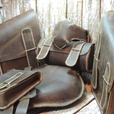 leather motorcycle bags