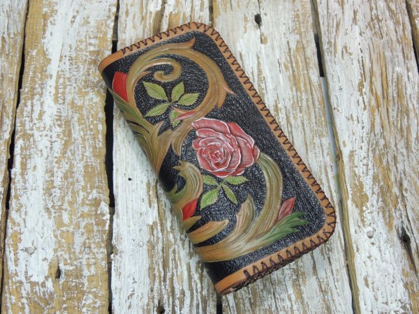 womens leather wallet