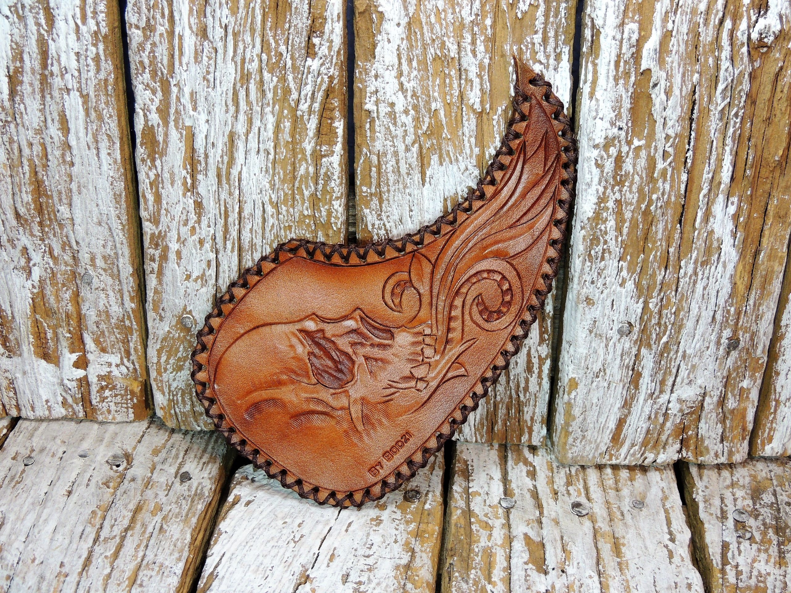 leather pickguard acoustic