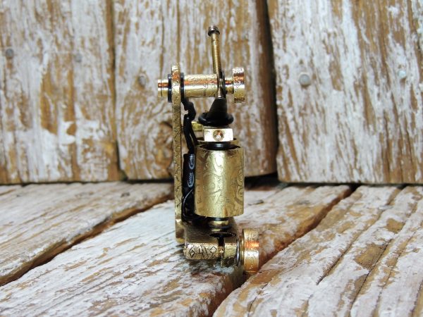 gold plated tattoo machine