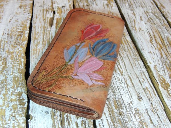 womens leather wallet