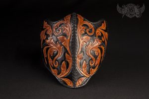 Leather Half Mask